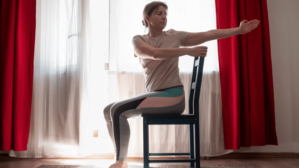 Haddam Chair Yoga
