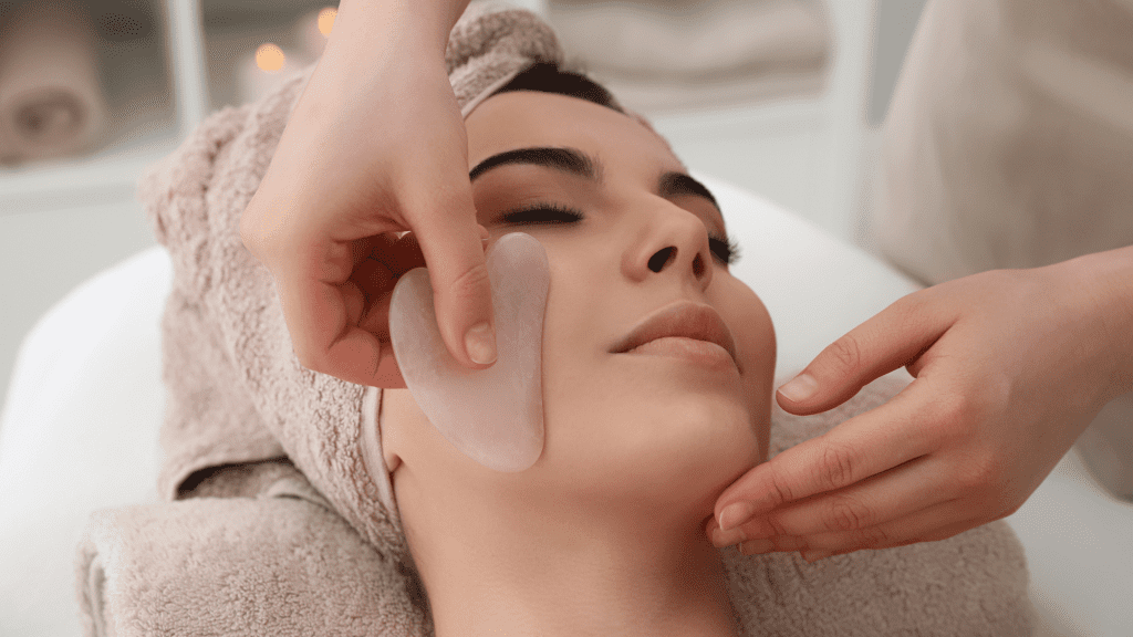 Westbrook Massage Services - Facial Gua Sha - Masseter